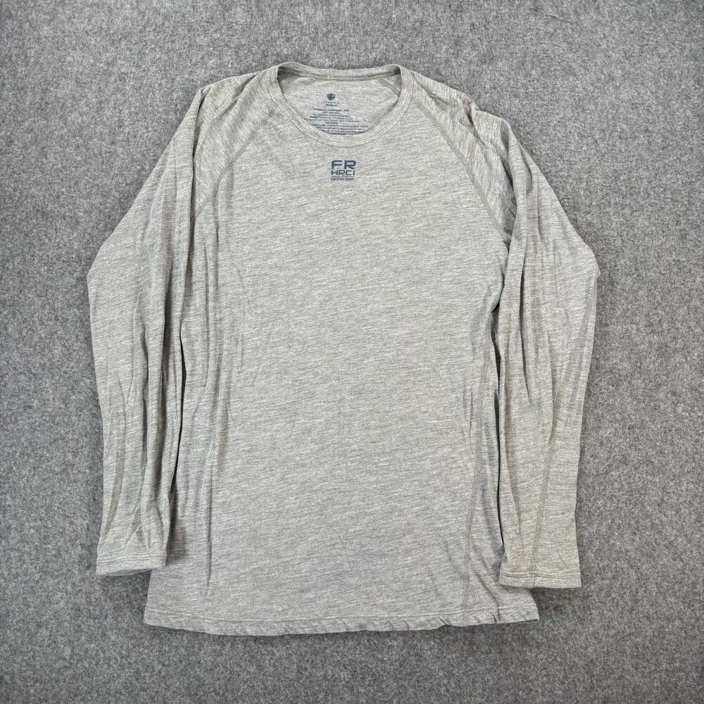 Tyndale FR HRCl Shirt Mens Medium Gray NFPA 2112 Flame Resistant Long Sleeve